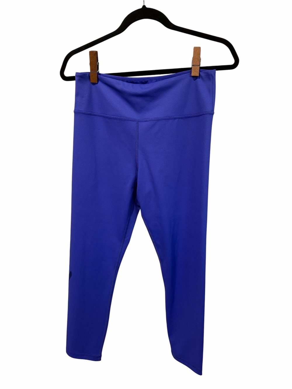 🇺🇸 SALE  Zyia Active High-Waisted Cropped Leggings | Size 12 | Blue Purple